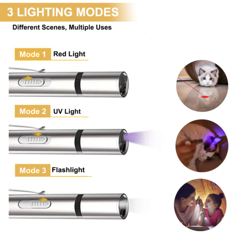 Láser LED para Gatos (5 modos)