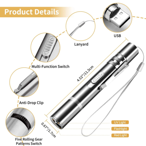 Láser LED para Gatos (5 modos)